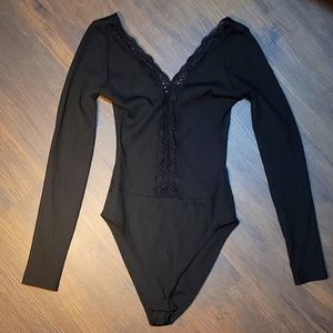 Black Divided H&M Bodysuit